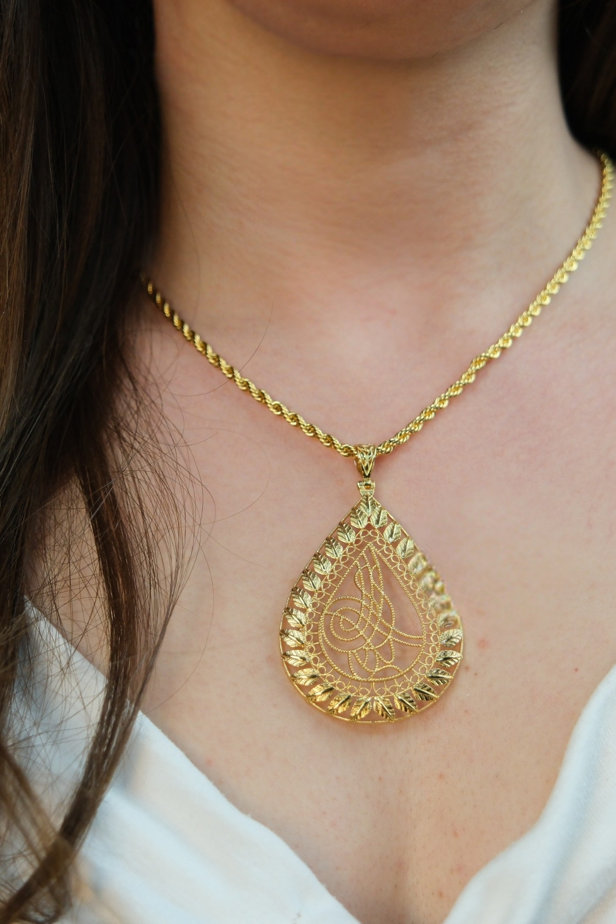 TUĞRALI KOLYE – “MYRRHÉ”