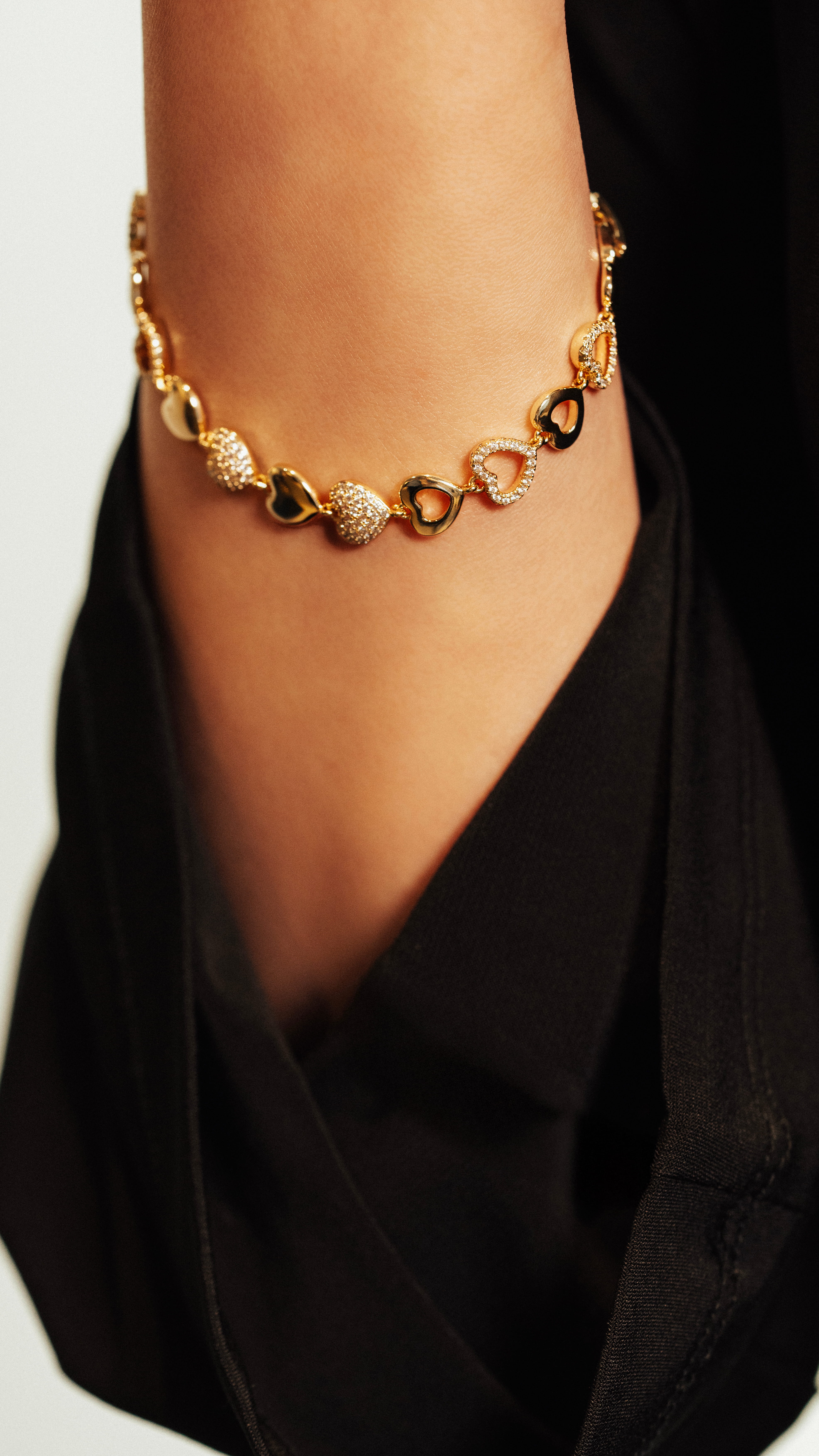 Kalp Işıltısı Bileklik