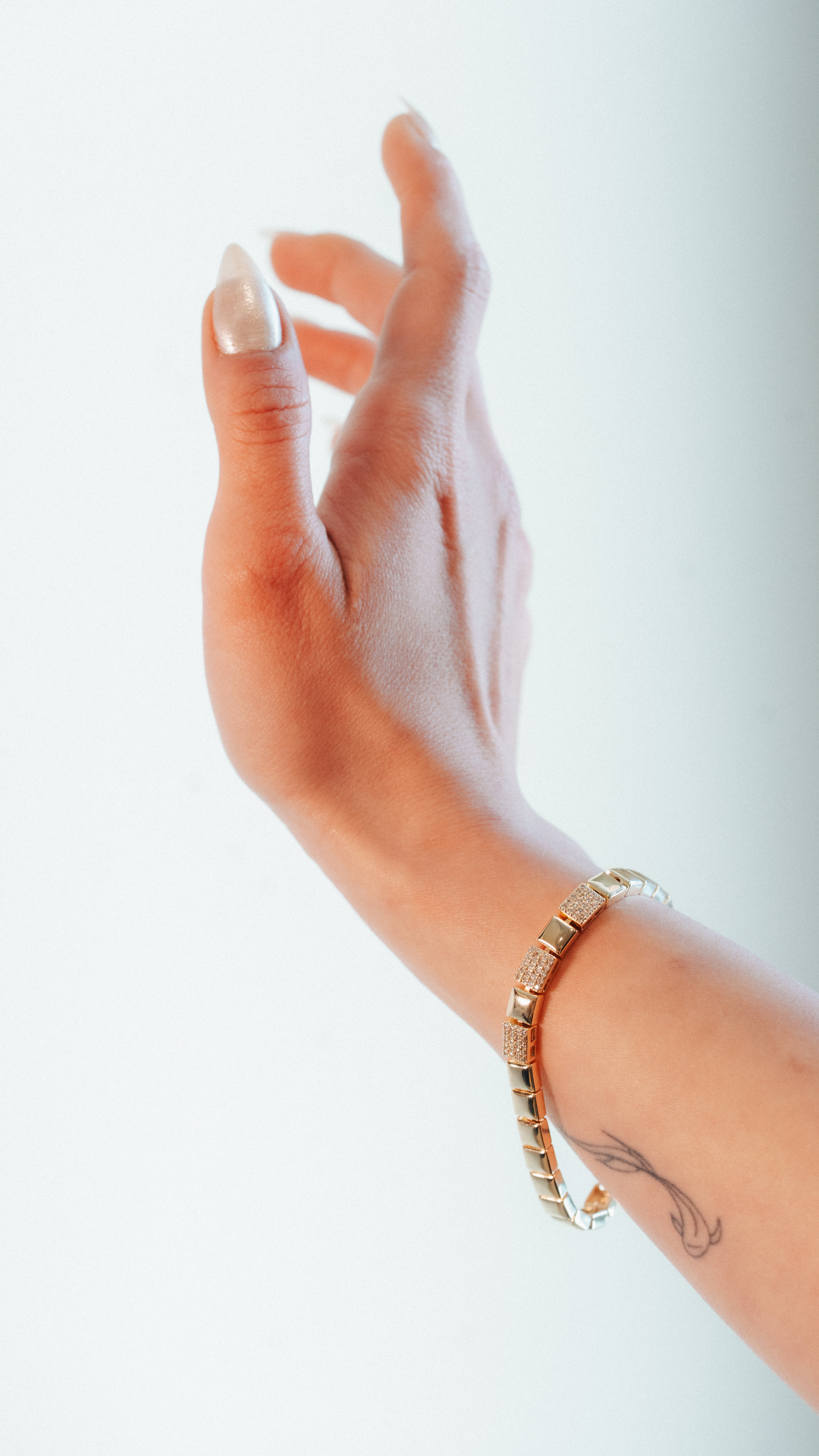 Taşlı Blok Bileklik