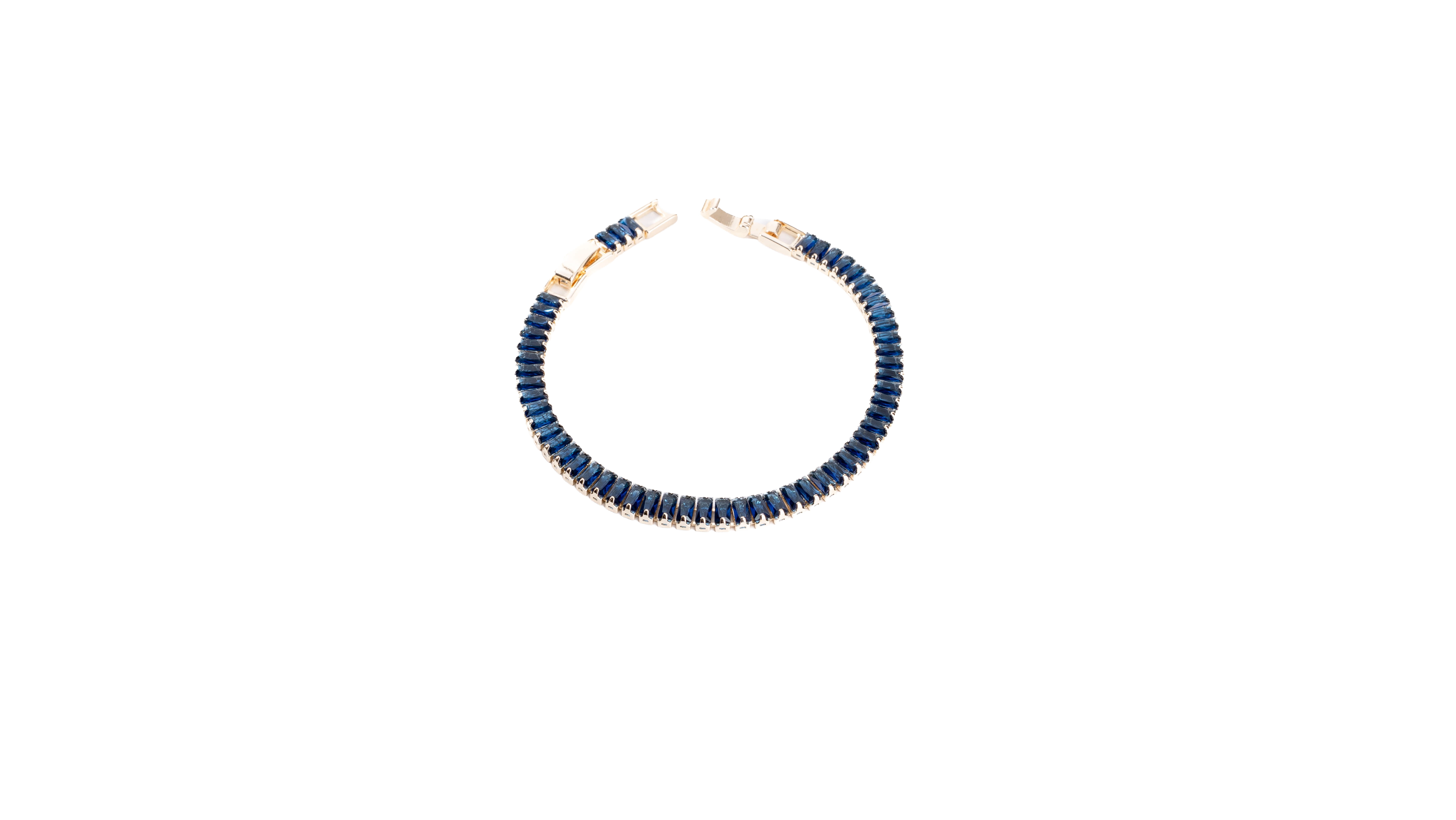 LACİVERT BAGET BİLEKLİK